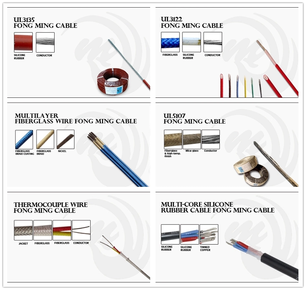 Electrical Heating Silicone Insulation Spark Ignition UL3135 12AWG Copper Wire