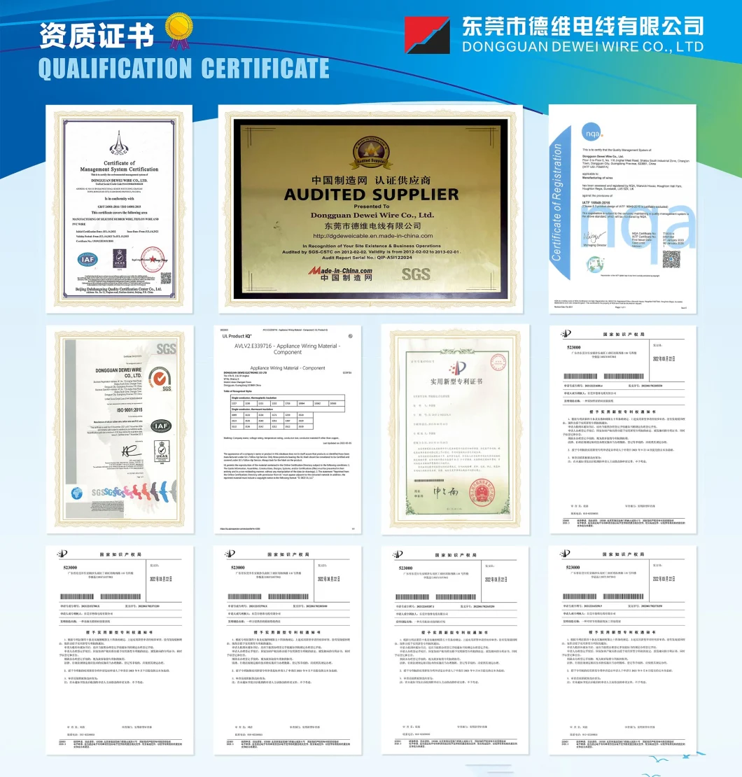 UL1332 26 AWG Wire Diameter with Insulation FEP Fluoroplastic Wire