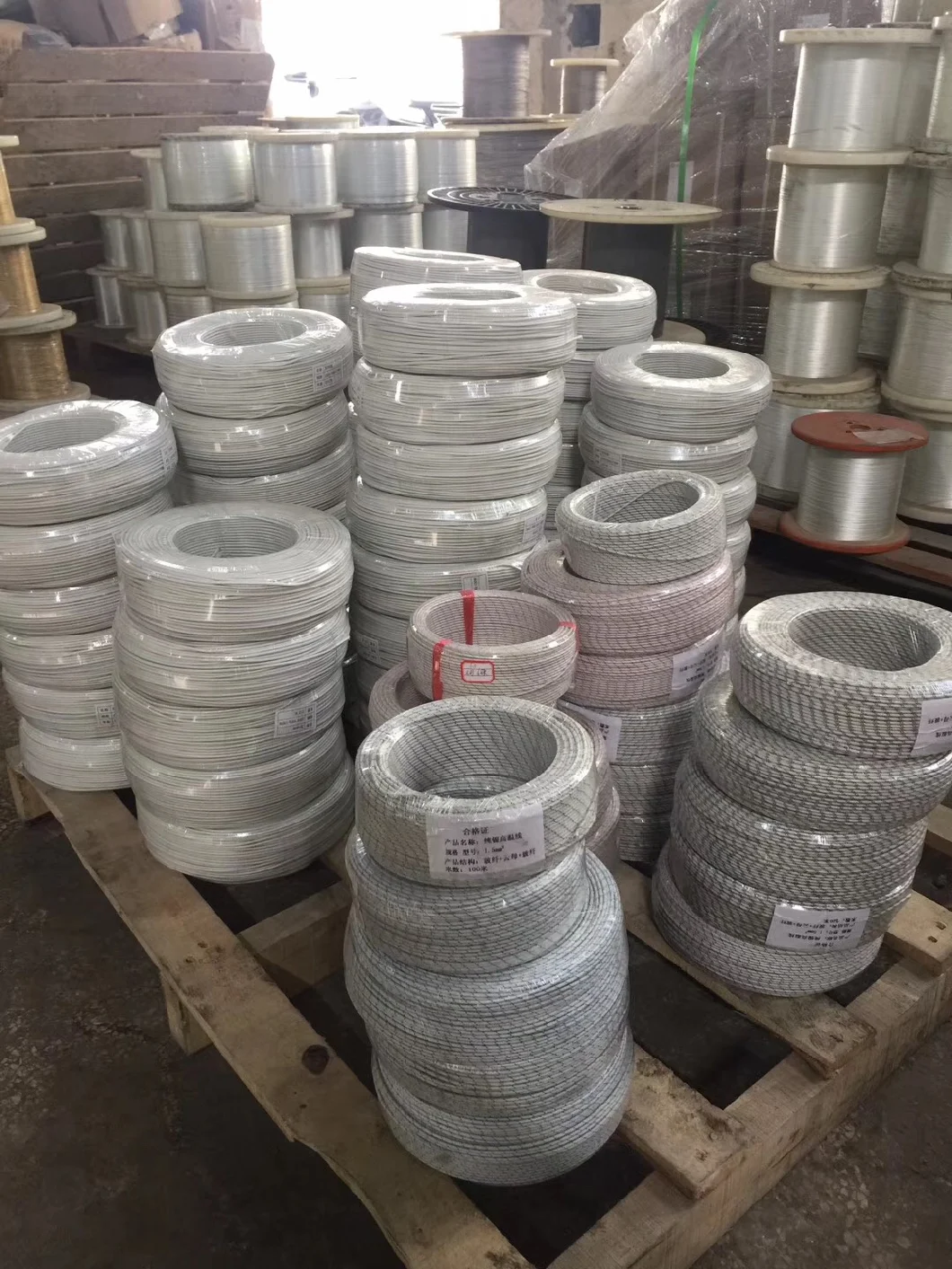 2022 Hot Sale Fiber Glass Braid Silicone Heating Wire