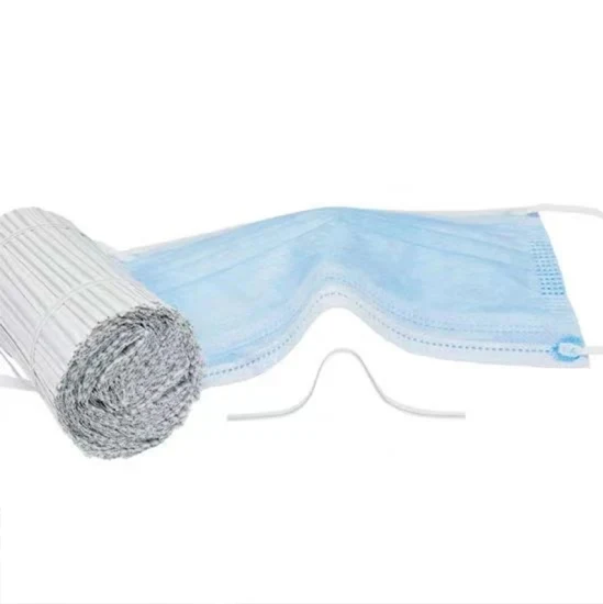 Kunststoff-Nasenbügel aus PE, Umweltschutzmaske des Nasendrahtes
